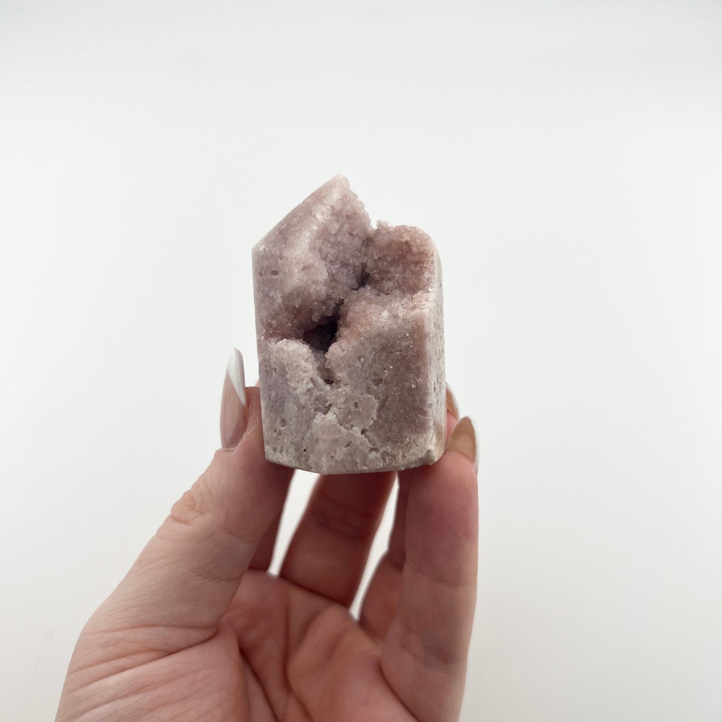 Pink Amethyst Towers | PureZen Minerals | Crystal Towers | Spiritual Healing | Decorative Ornament