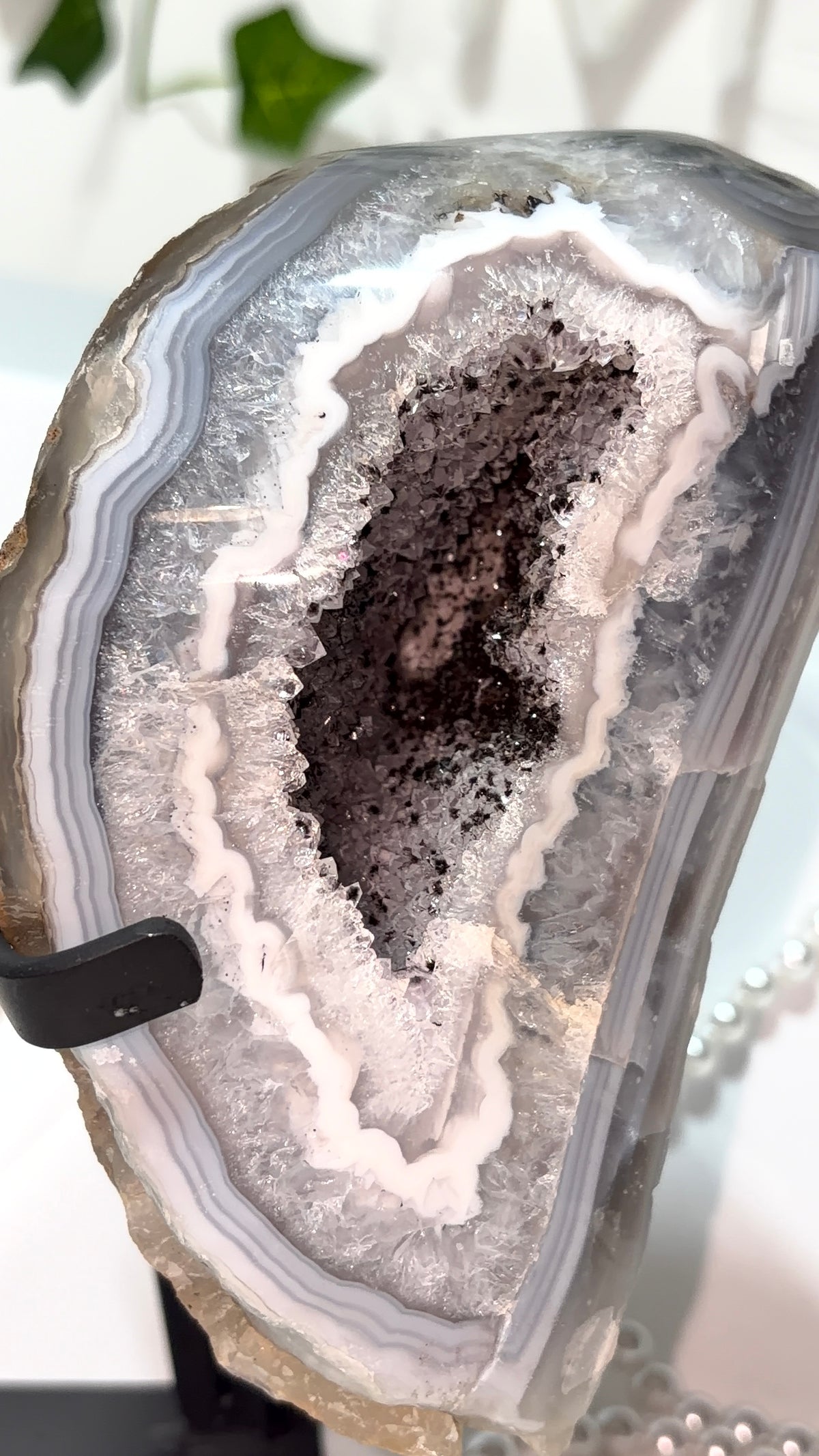Large Geode on Stand - Piece C