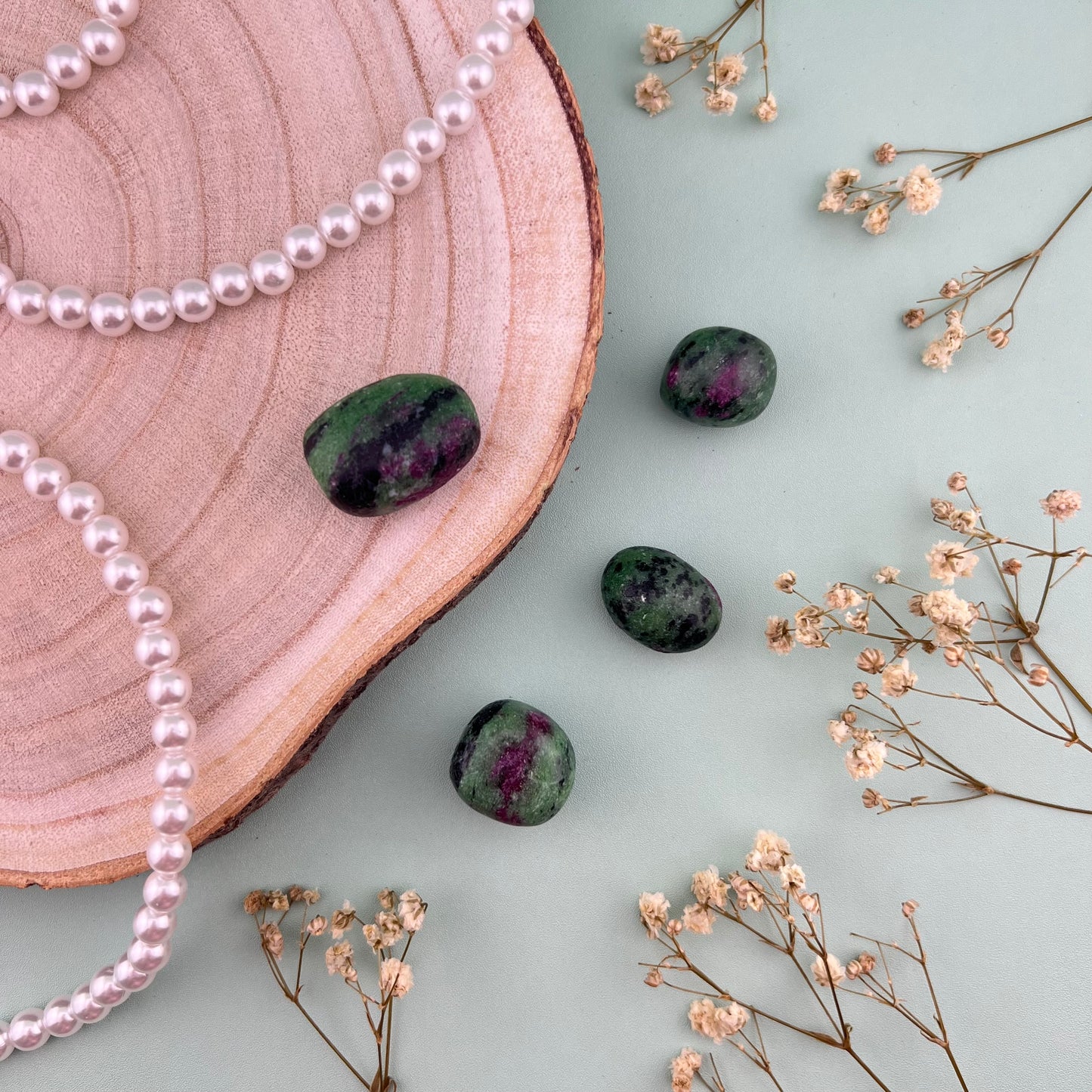 Ruby Zoisite Tumbles