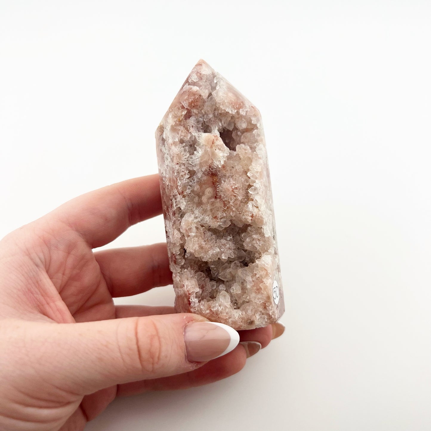 Pink Amethyst Towers | PureZen Minerals | Crystal Towers | Spiritual Healing | Decorative Ornament