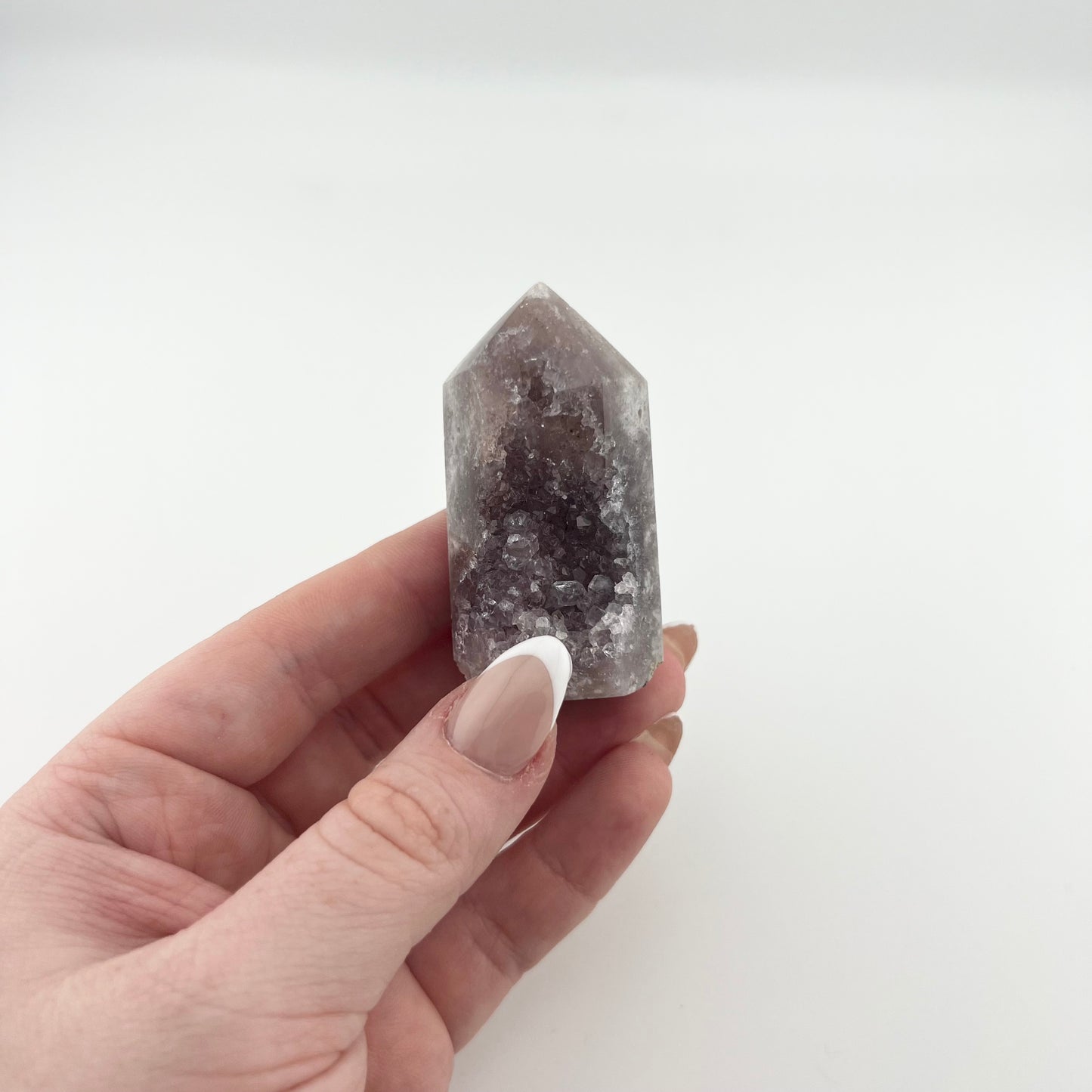 Pink Amethyst Towers | PureZen Minerals | Crystal Towers | Spiritual Healing | Decorative Ornament