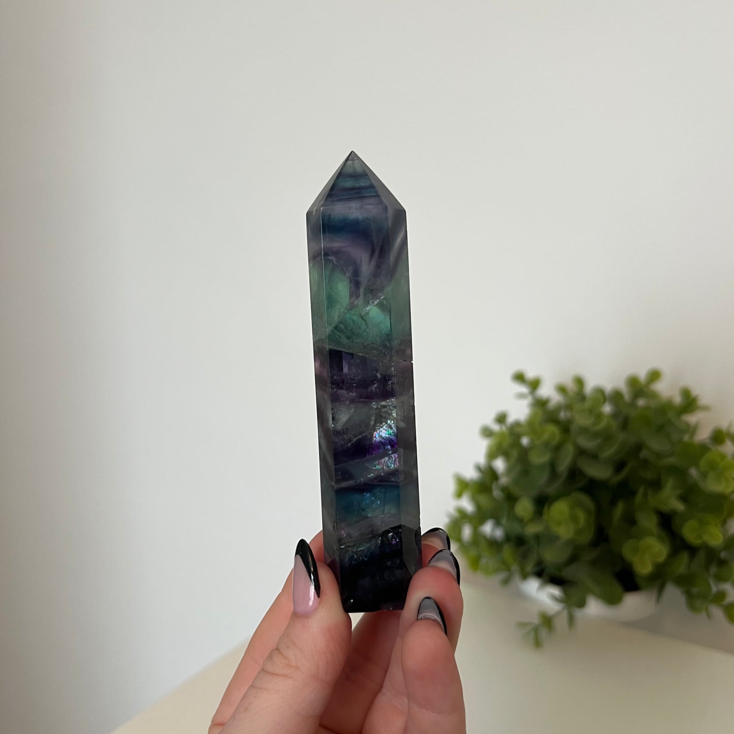 Fluorite towers | PureZen Minerals | Crystal Towers | Spiritual Healing | Decorative Ornament