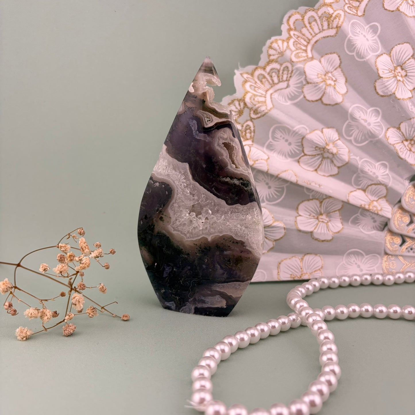 Moss Agate Freeform B