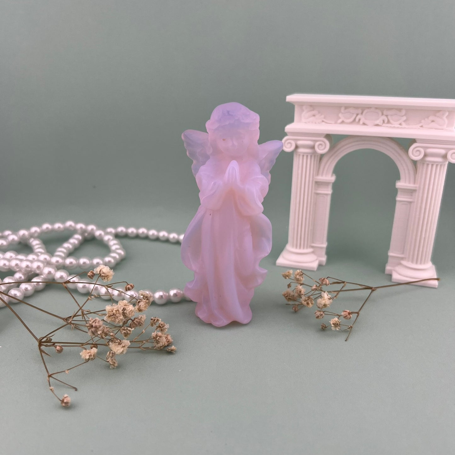 Pink Opalite Angel