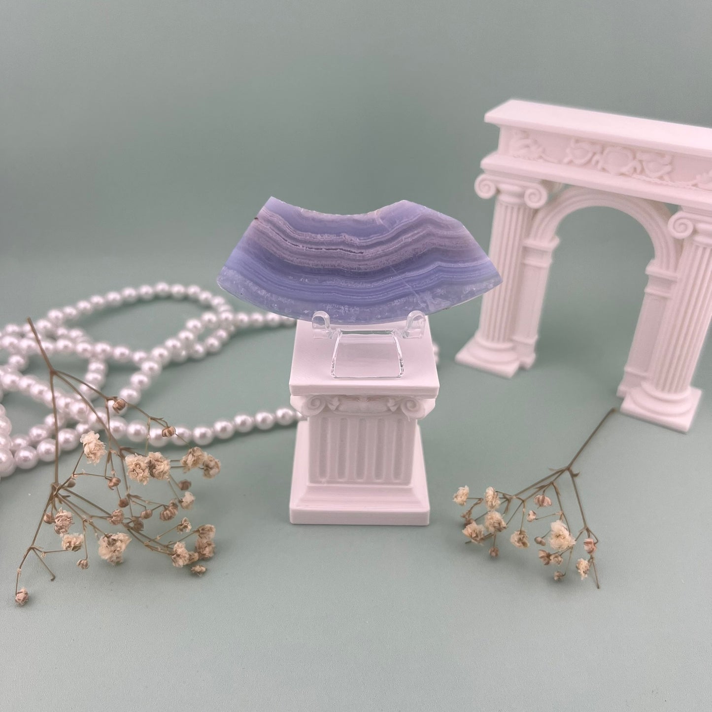 Blue Lace Agate Slab B