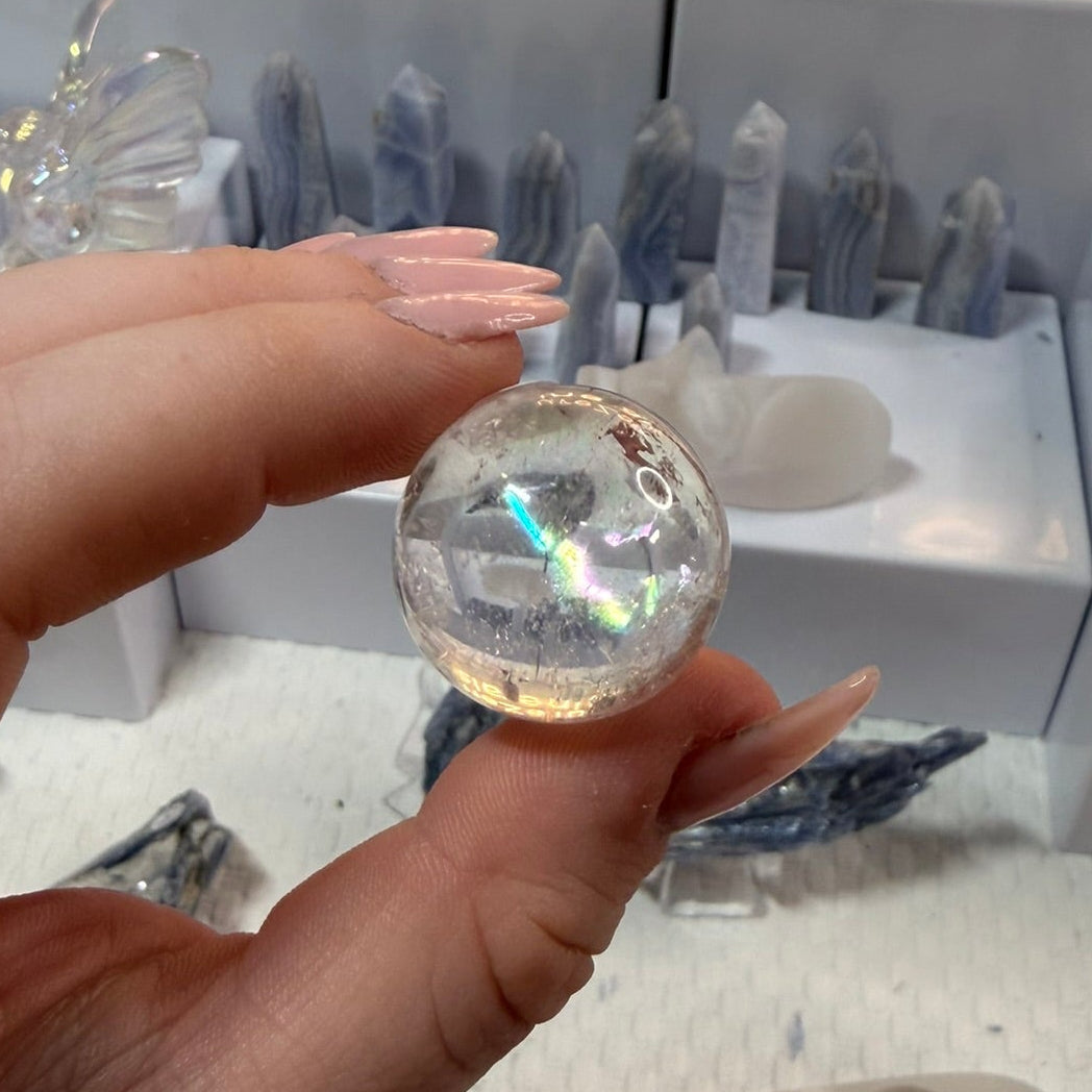 Clear Quartz Mini Spheres