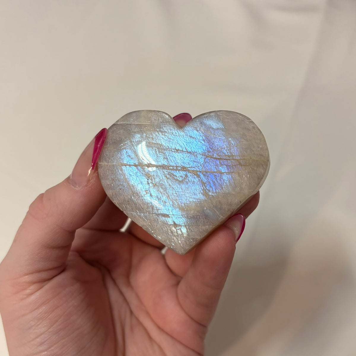 Tanzanian Moonstone Heart