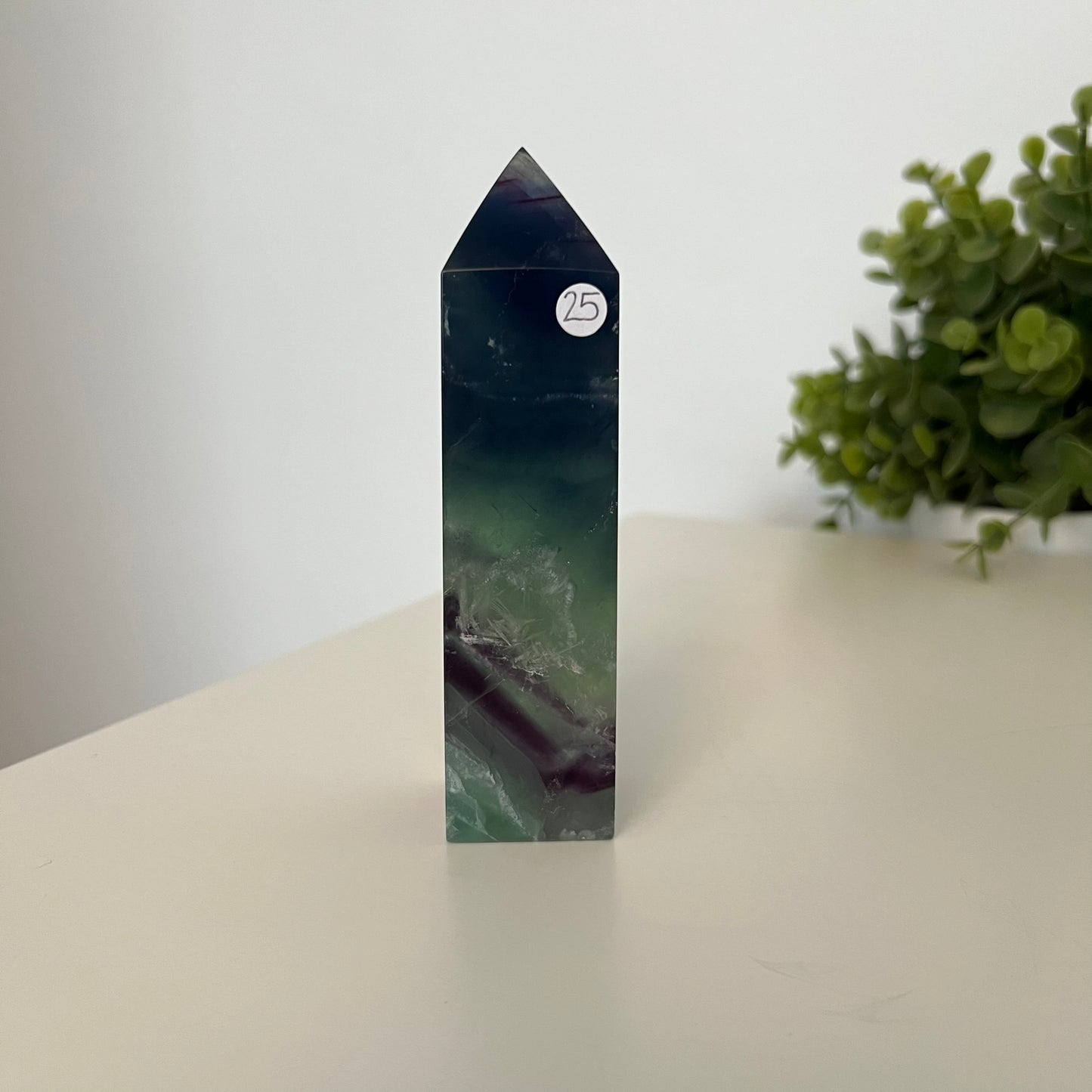 Fluorite tower | PureZen Minerals | Crystal Towers | Spiritual Healing | Decorative Ornament