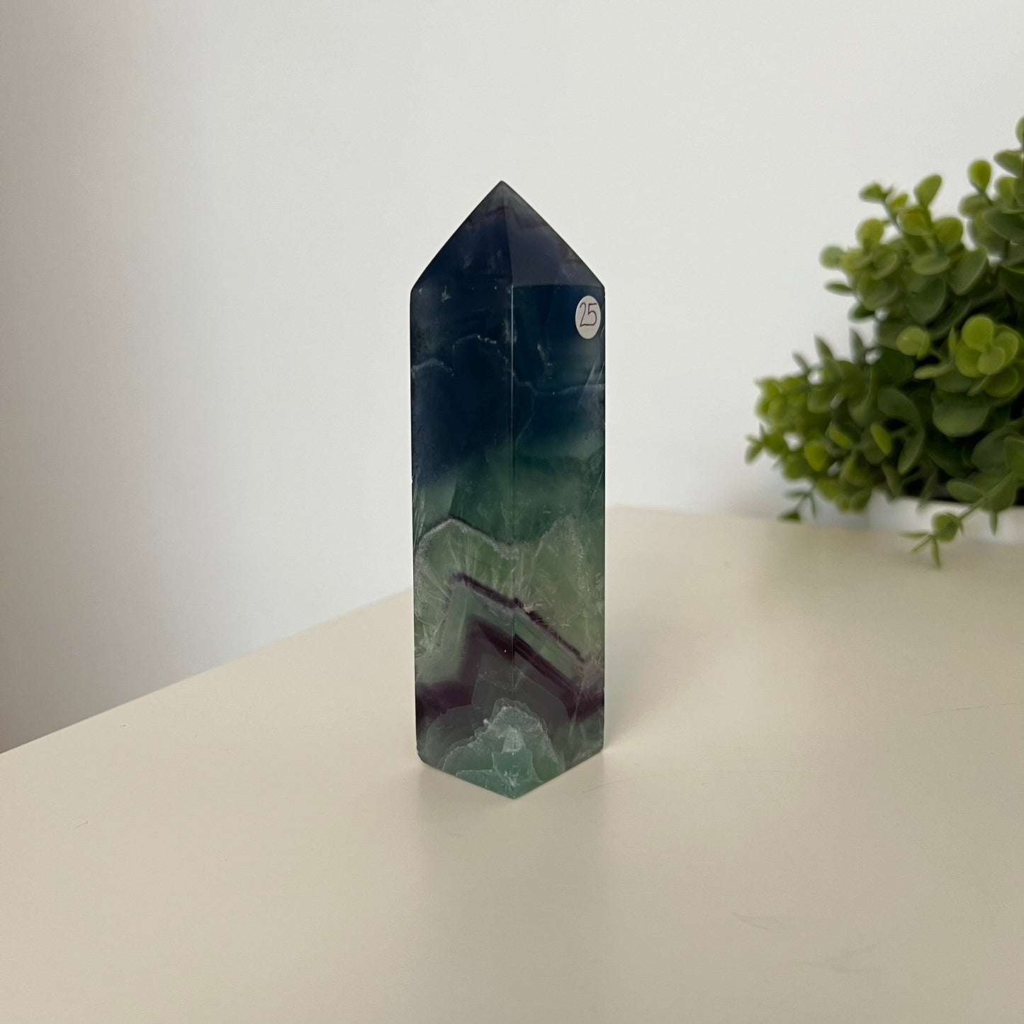 Fluorite tower | PureZen Minerals | Crystal Towers | Spiritual Healing | Decorative Ornament