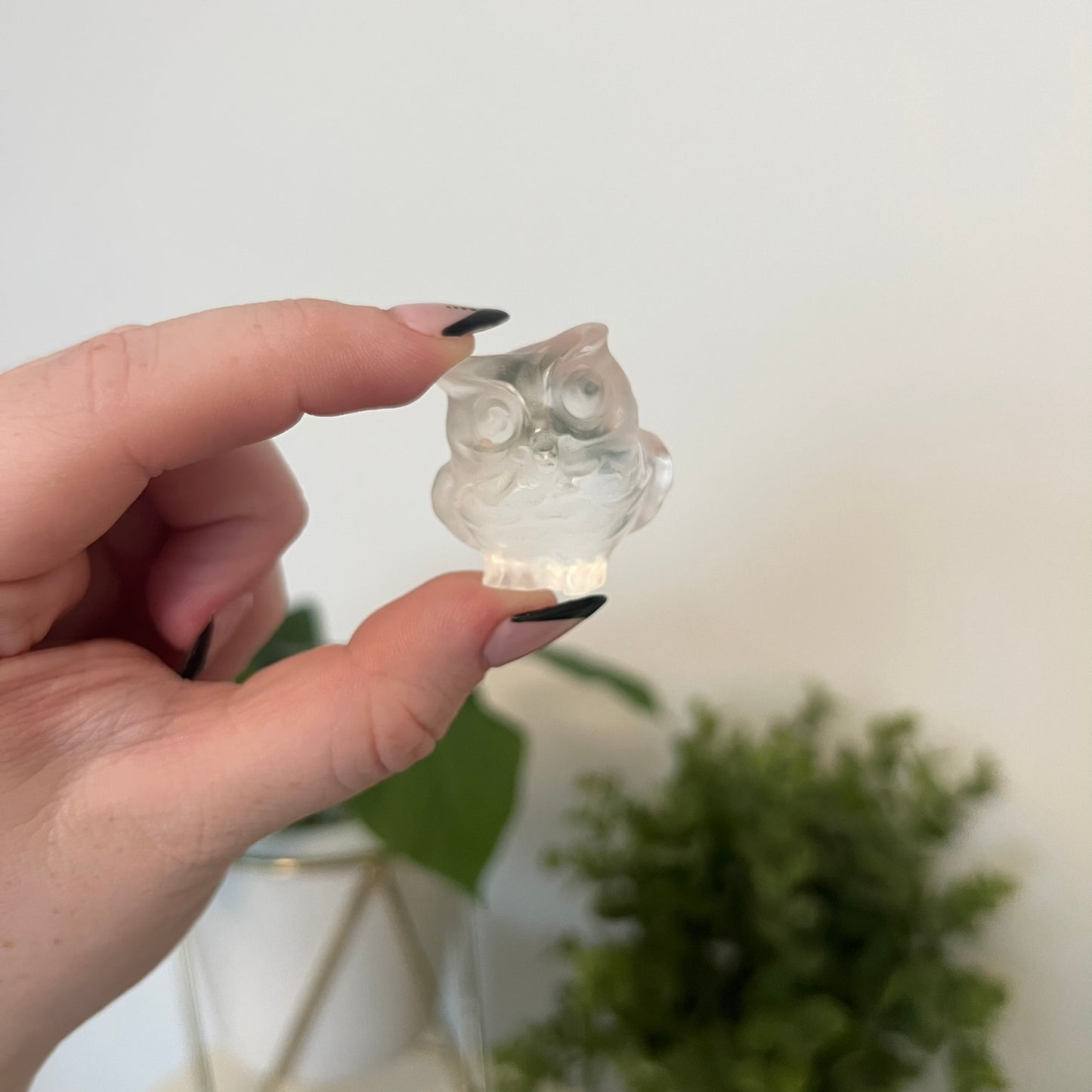 Various Crystal Owl Carvings | PureZen Minerals | Crystal Animal Carvings | Spiritual Healing | Decorative Ornament