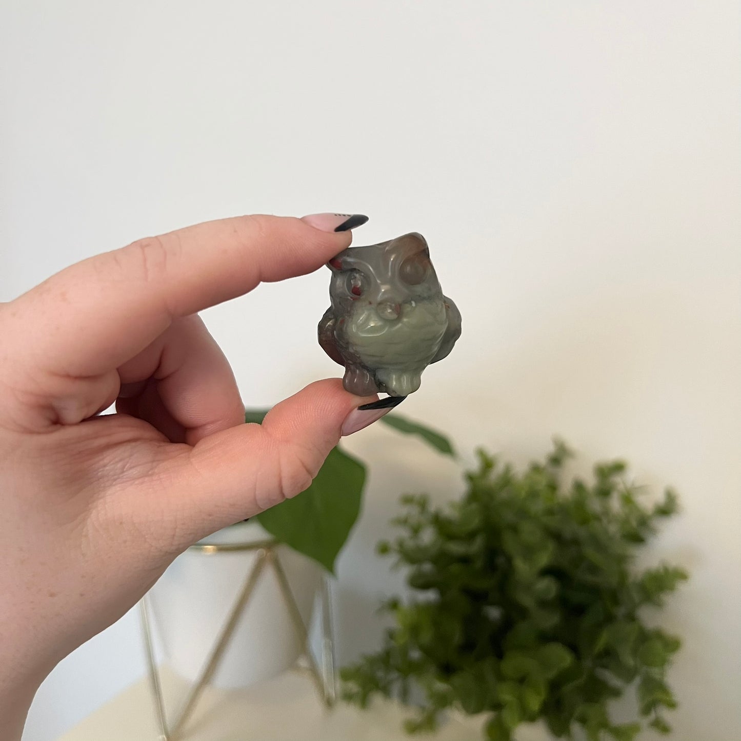 Various Crystal Owl Carvings | PureZen Minerals | Crystal Animal Carvings | Spiritual Healing | Decorative Ornament