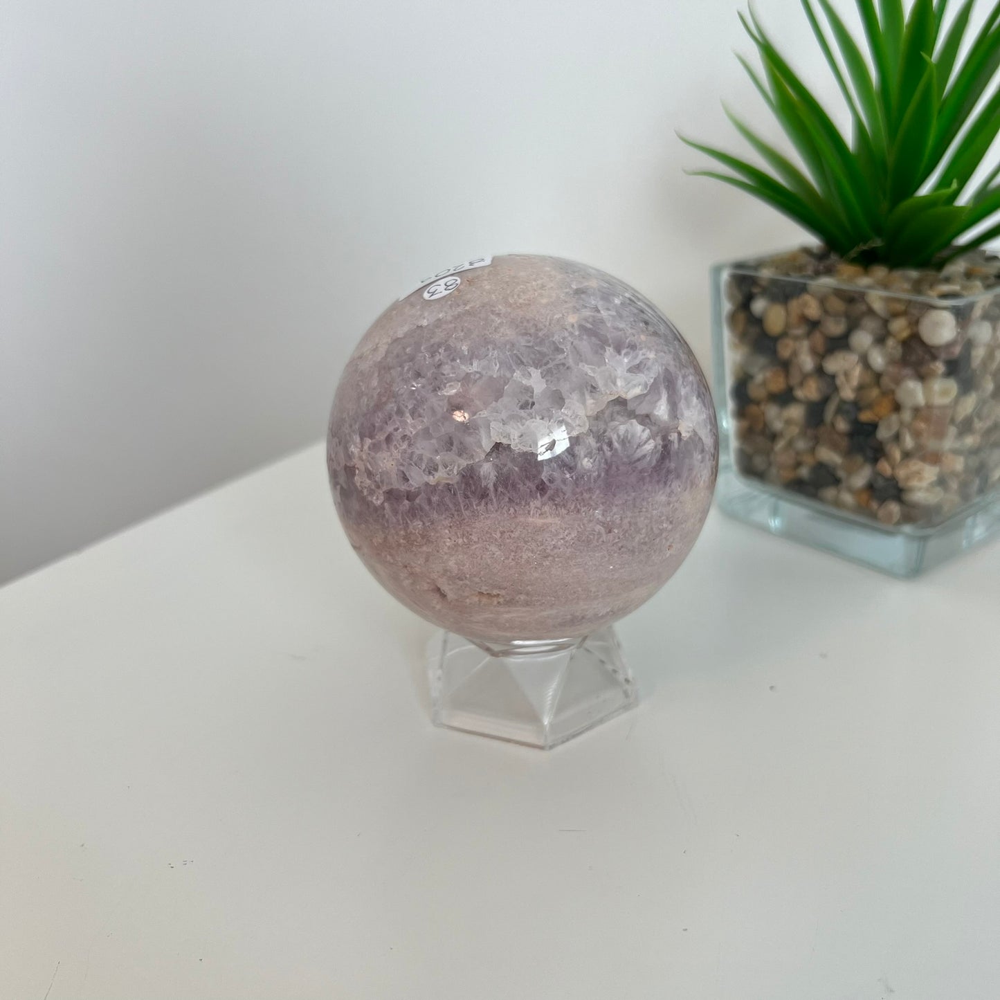 Pink Amethyst Sphere B