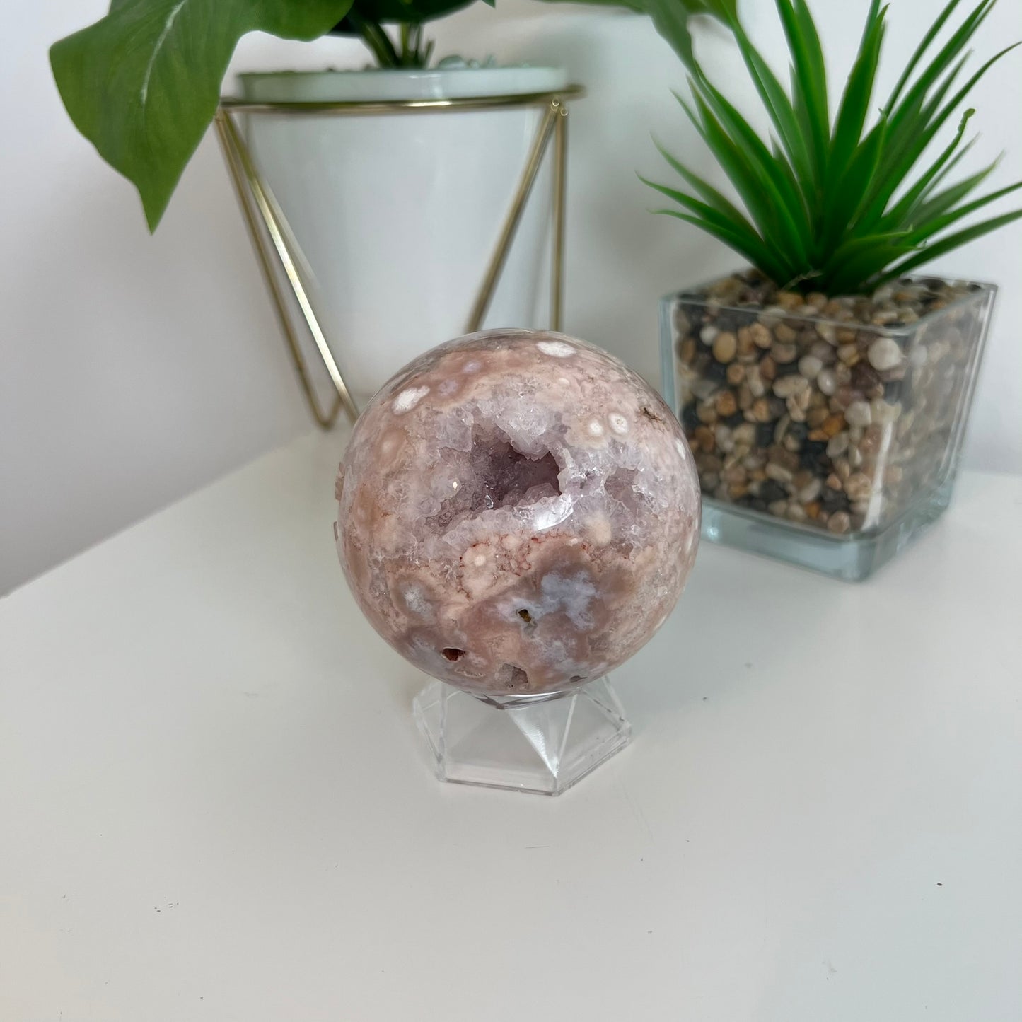 Pink Amethyst Sphere