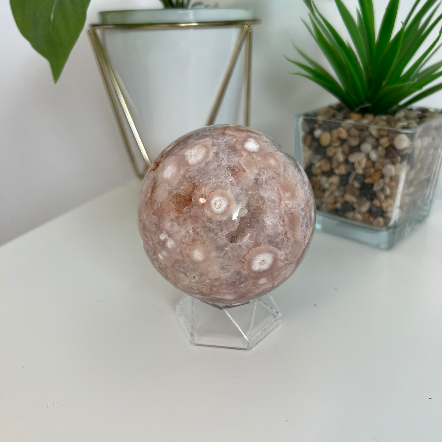Pink Amethyst Sphere