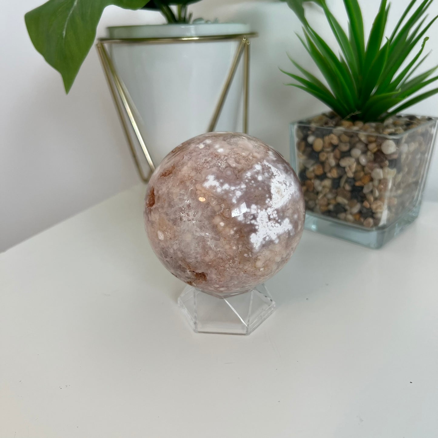 Pink Amethyst Sphere