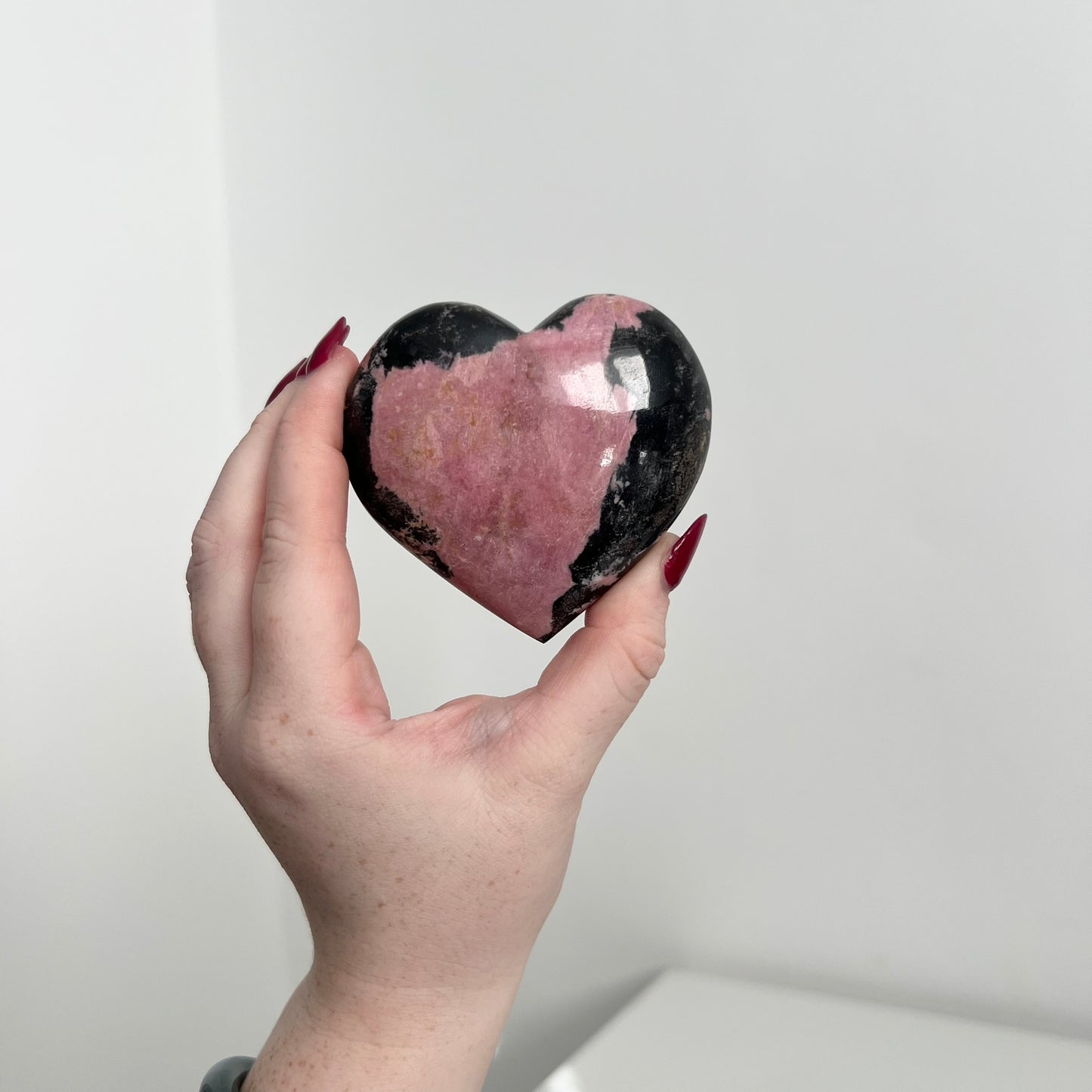 Rhodonite Heart B