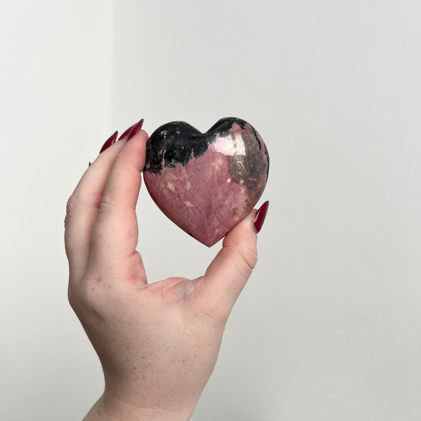 Rhodonite Heart C