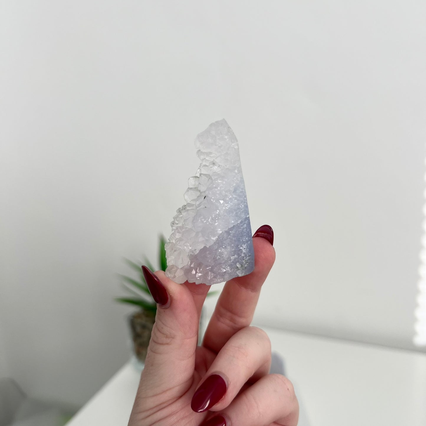 Blue Lace Agate Druzy Towers