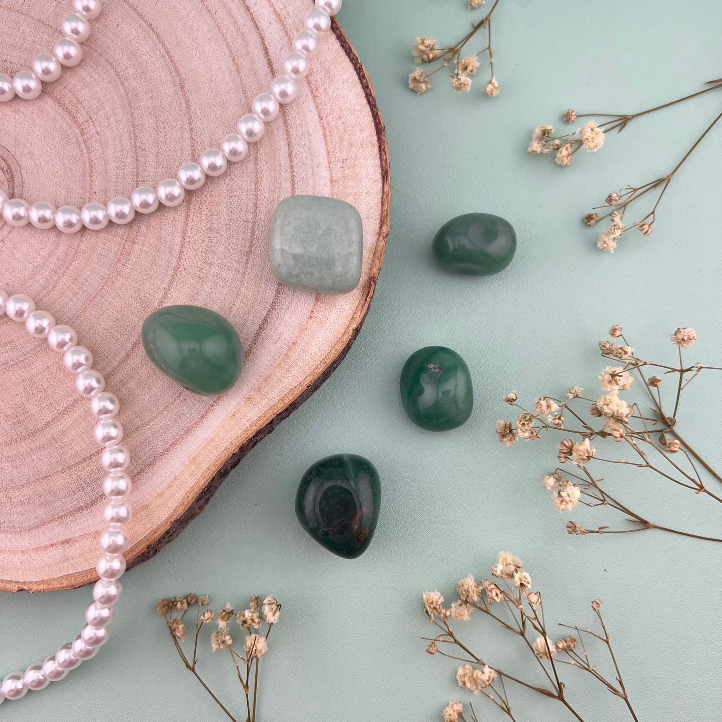 Green Aventurine Tumbles