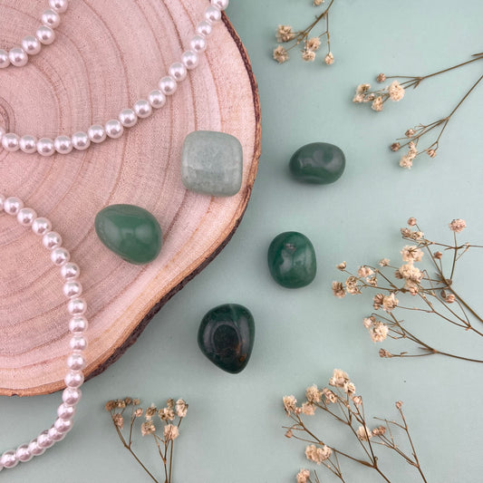 Green Aventurine Tumbles