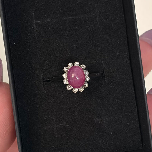 Ruby Ring (Copper Plated)