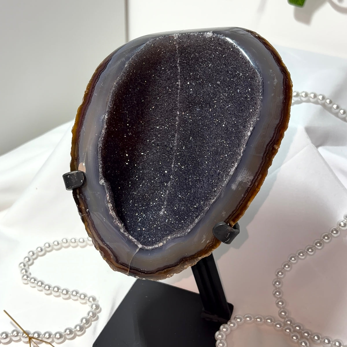 Large Geode on Stand - Piece B