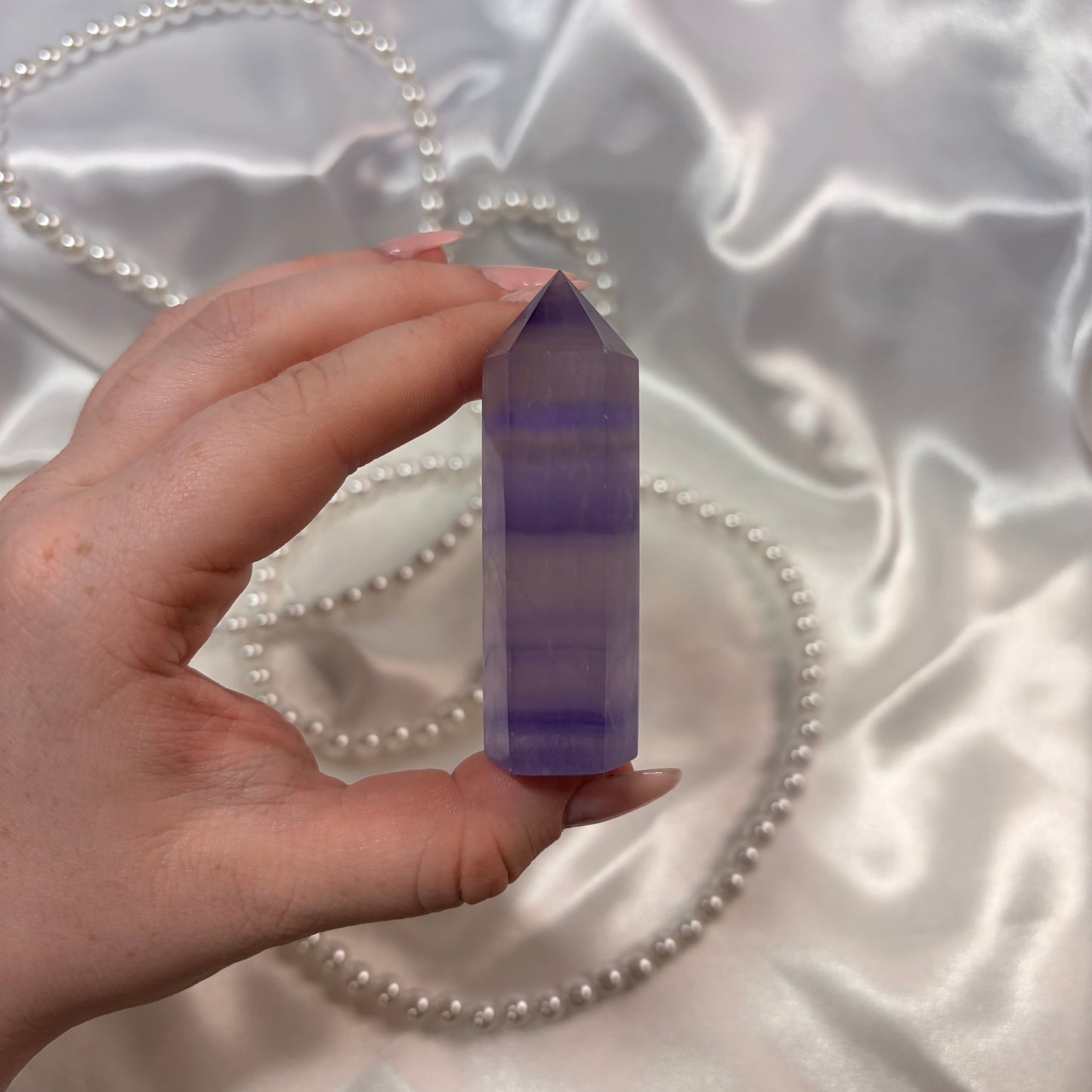 Purple Fluorite Towers