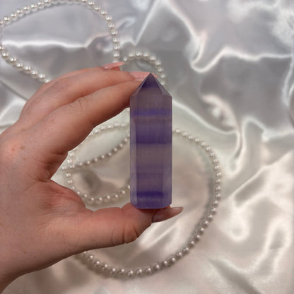 Purple Fluorite Towers from PureZen Minerals, view 4