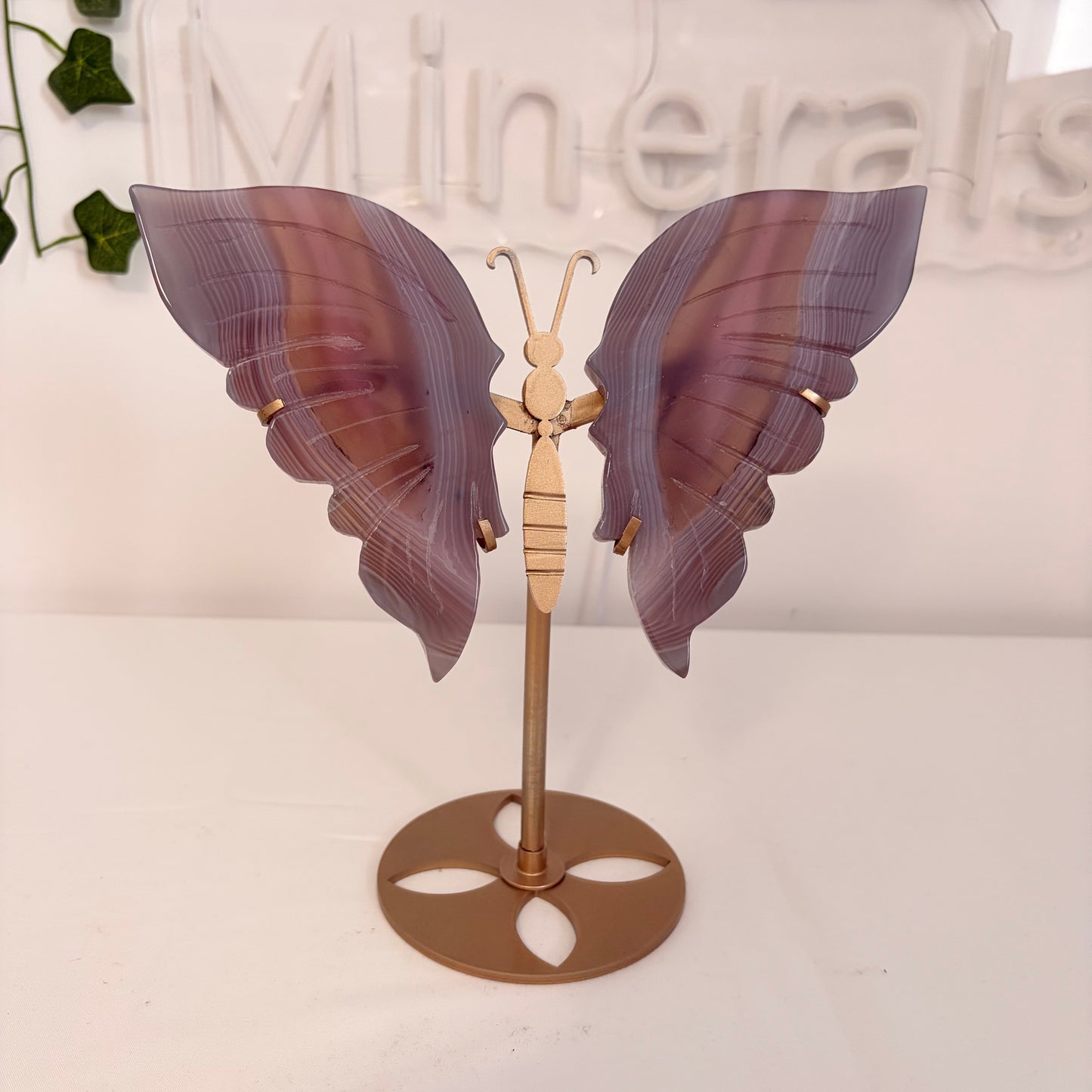 Jelly Agate Butterfly Wings