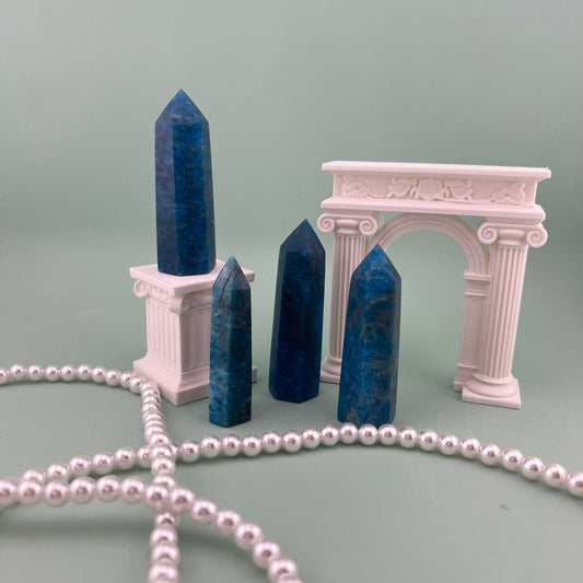 Blue Apatite Towers