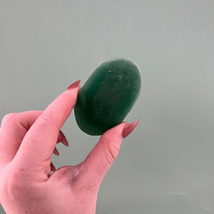 Green Aventurine Palm Stones from PureZen Minerals, view 3