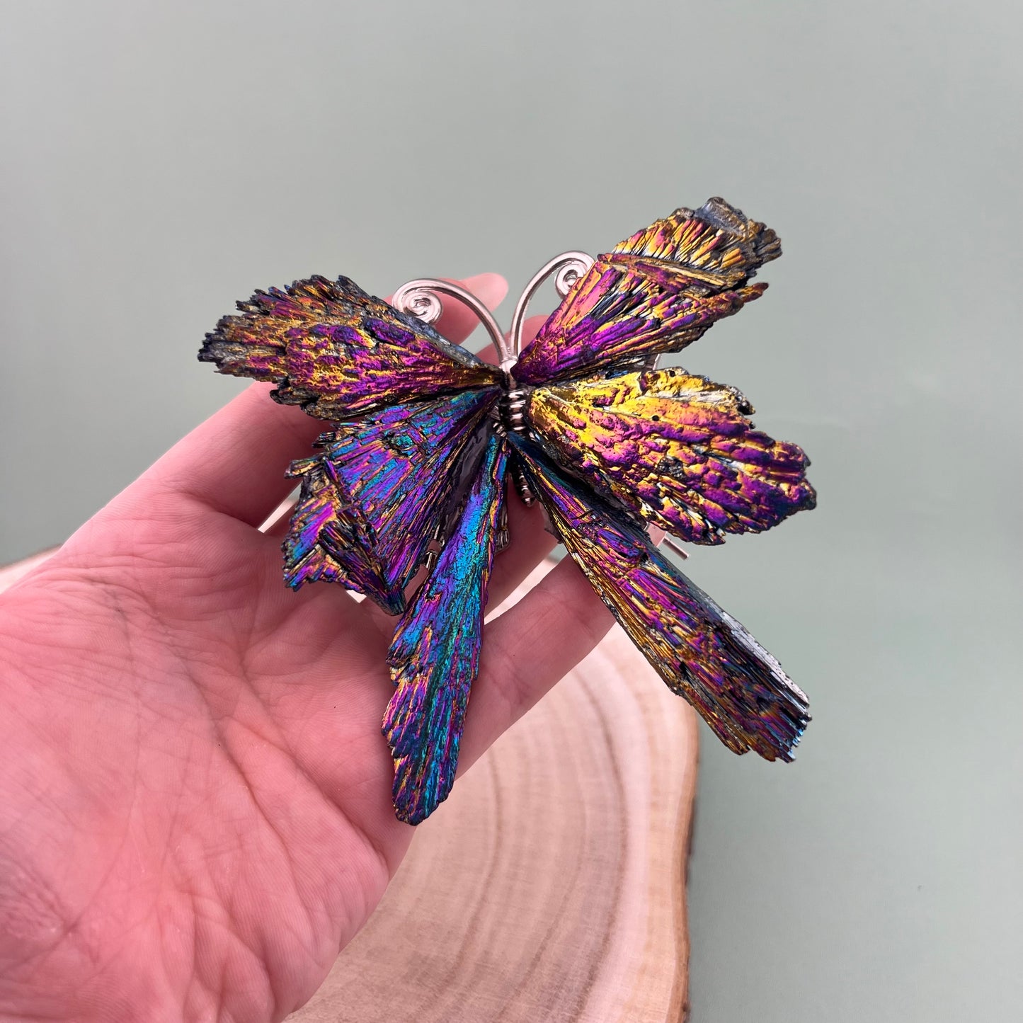 Aura Kyanite Butterflies