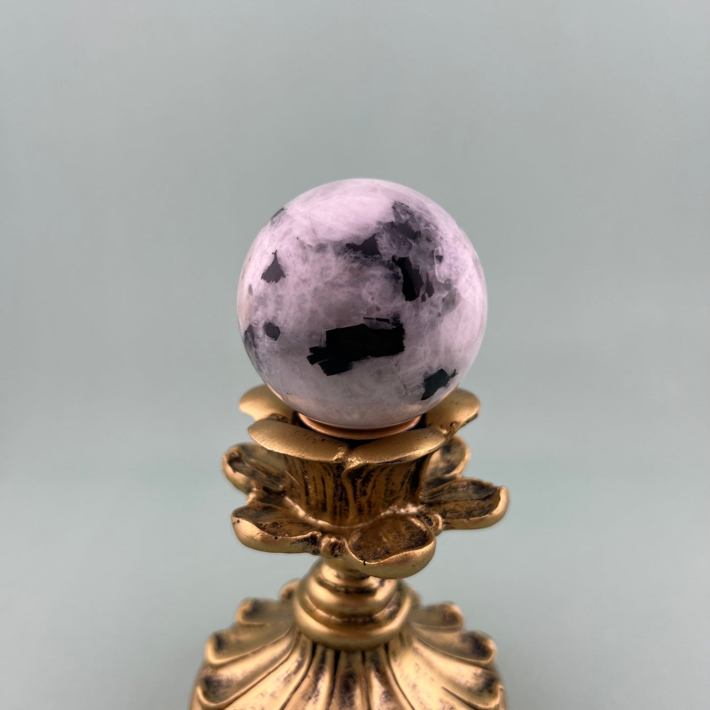 Rainbow Moonstone Spheres