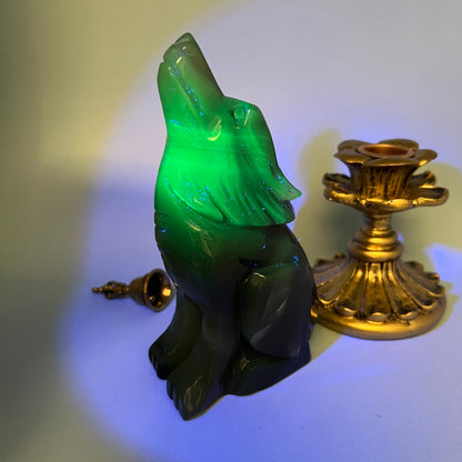 Volcano Agate Wolf from PureZen Minerals, view 2