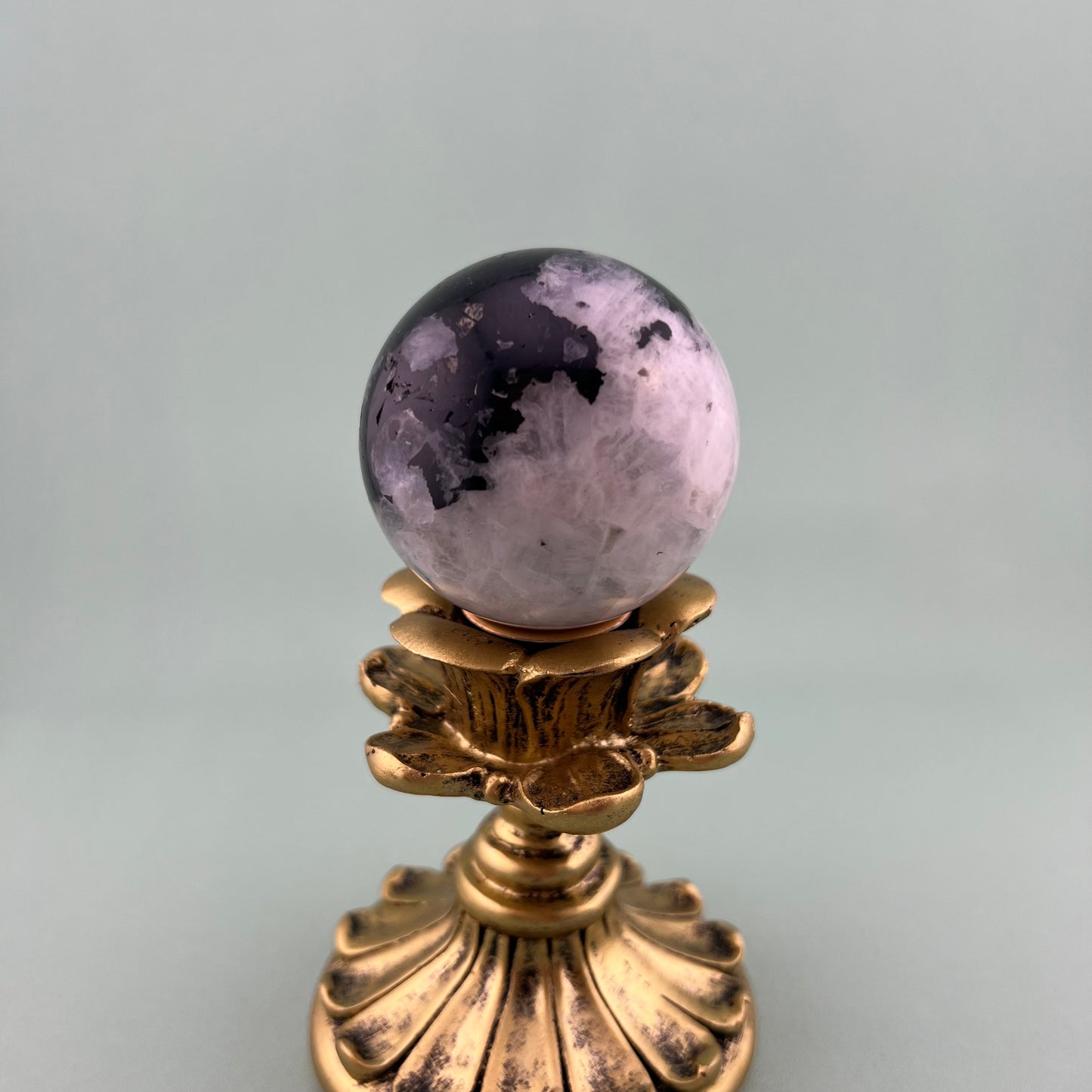 Rainbow Moonstone Spheres