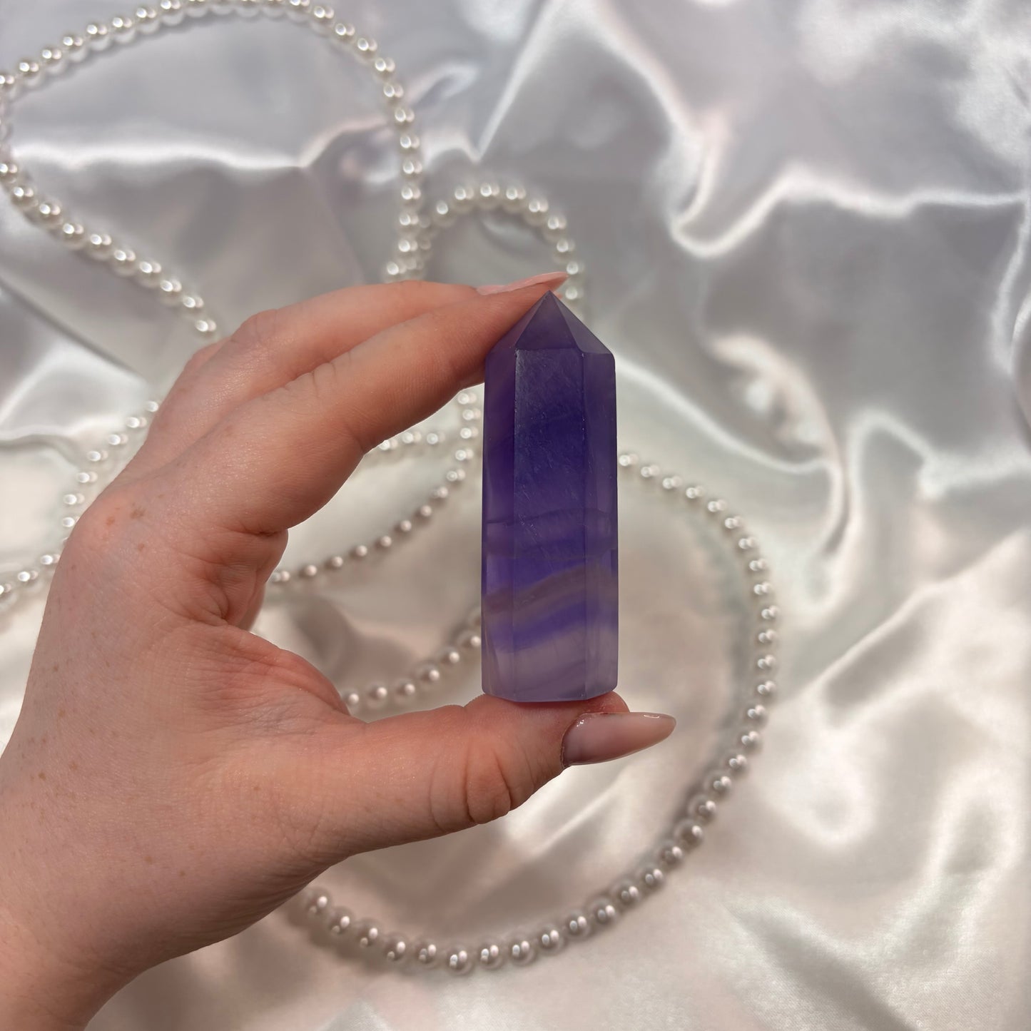 Purple Fluorite Towers