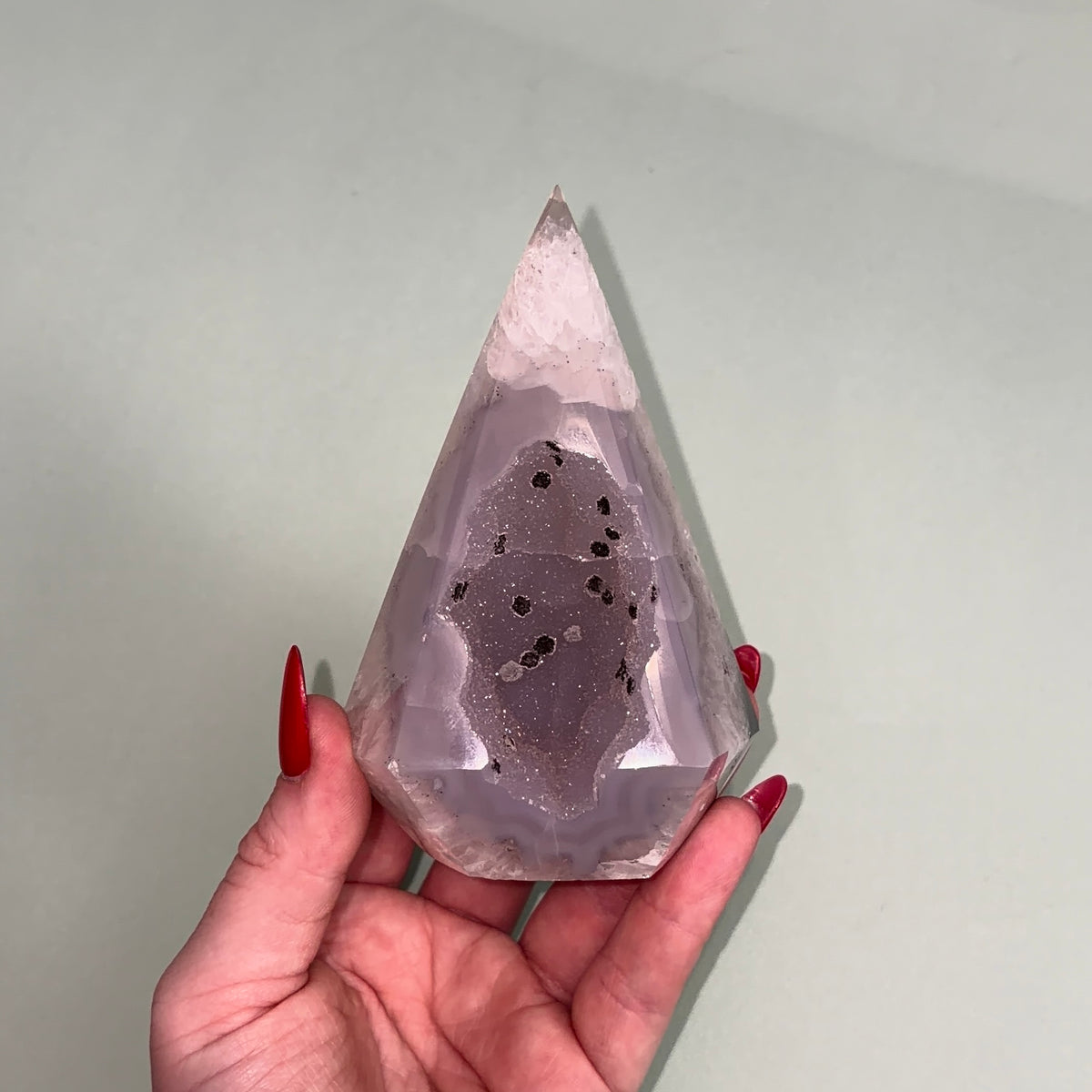 Brazilian Agate Diamond - Piece A