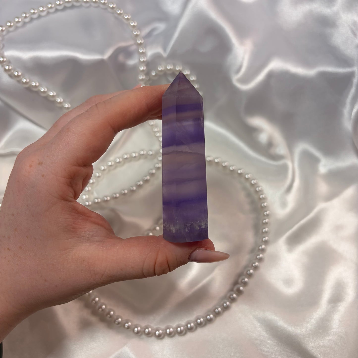 Purple Fluorite Towers