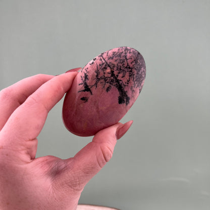 Rhodonite Palm Stones from PureZen Minerals, view 4