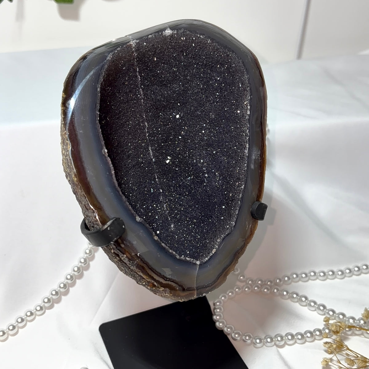 Large Geode on Stand - Piece B