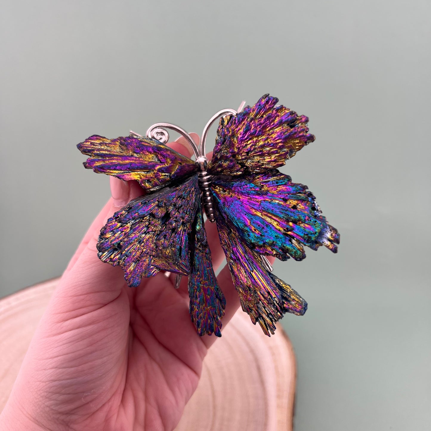 Aura Kyanite Butterflies