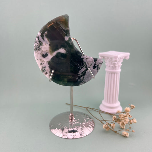 Moss Agate Moon C