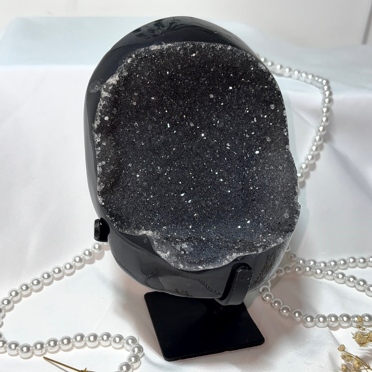 Large Geode on Stand - Piece A