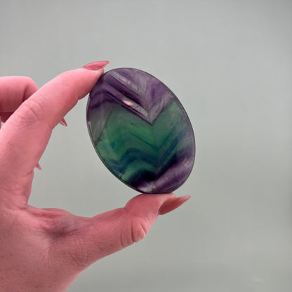 Fluorite Palm Stones from PureZen Minerals, view 4