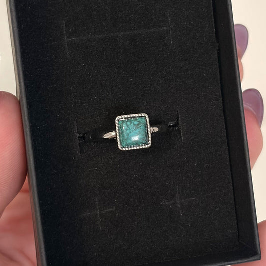 Turquoise Ring (Copper Plated)