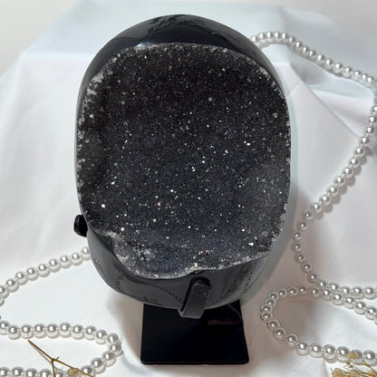 Large Geode on Stand - Piece A