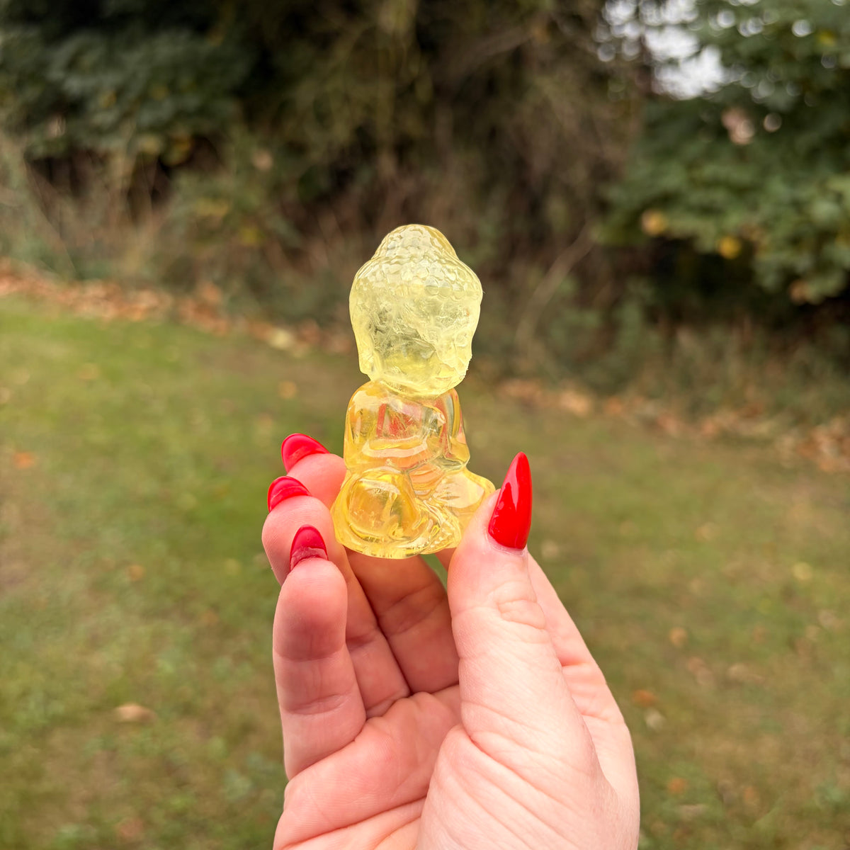 Citrine Buddha - Piece A