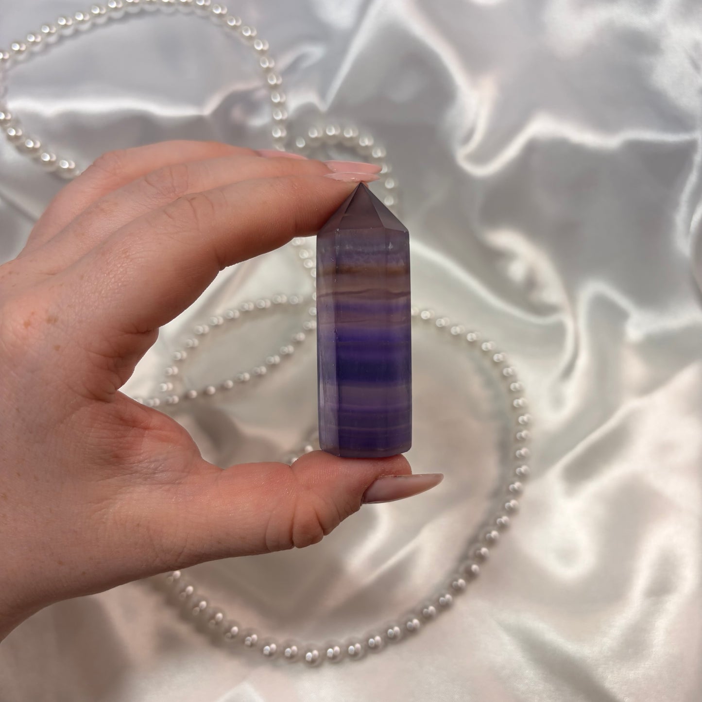 Purple Fluorite Towers