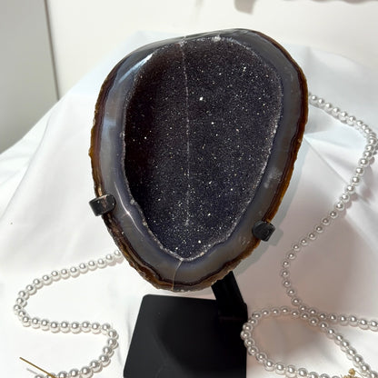 Large Geode on Stand - Piece B