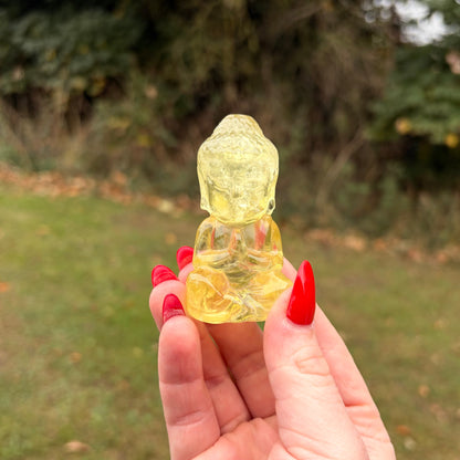 Citrine Buddha - Piece A